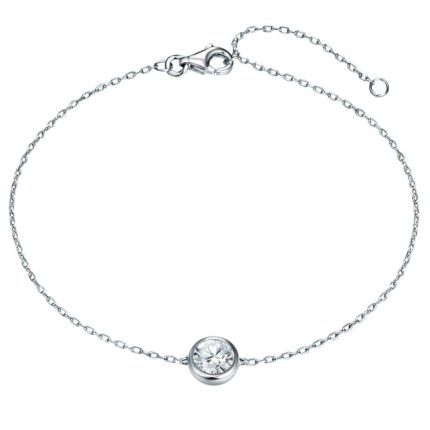 Armband Sterling Silber Lab Grown Diamond weiß